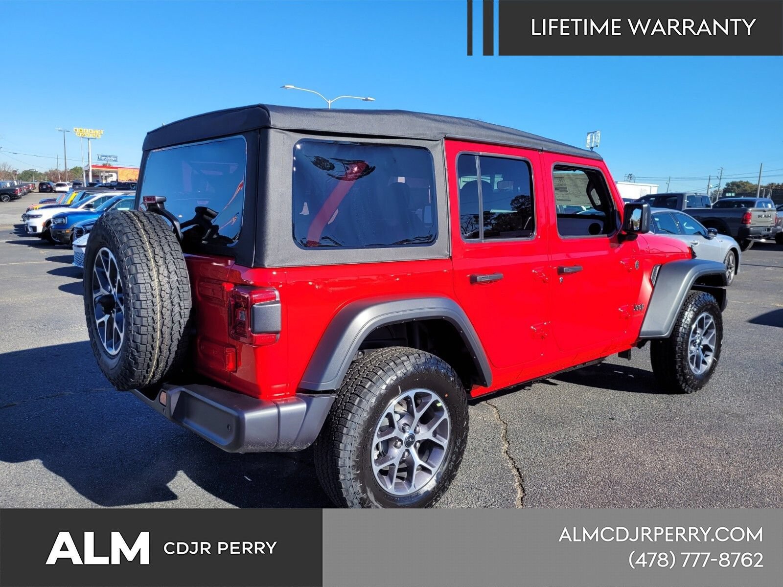 New 2026 Jeep Wrangler Unlimited Sport AWD/4WD image 12