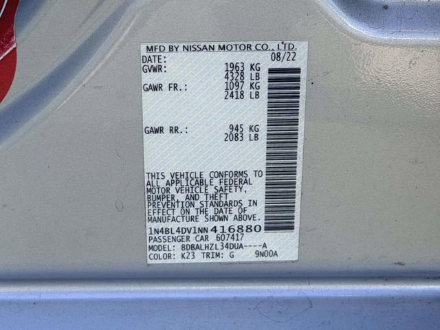 Used 2022 Nissan Altima 2.5 SV FWD image 25