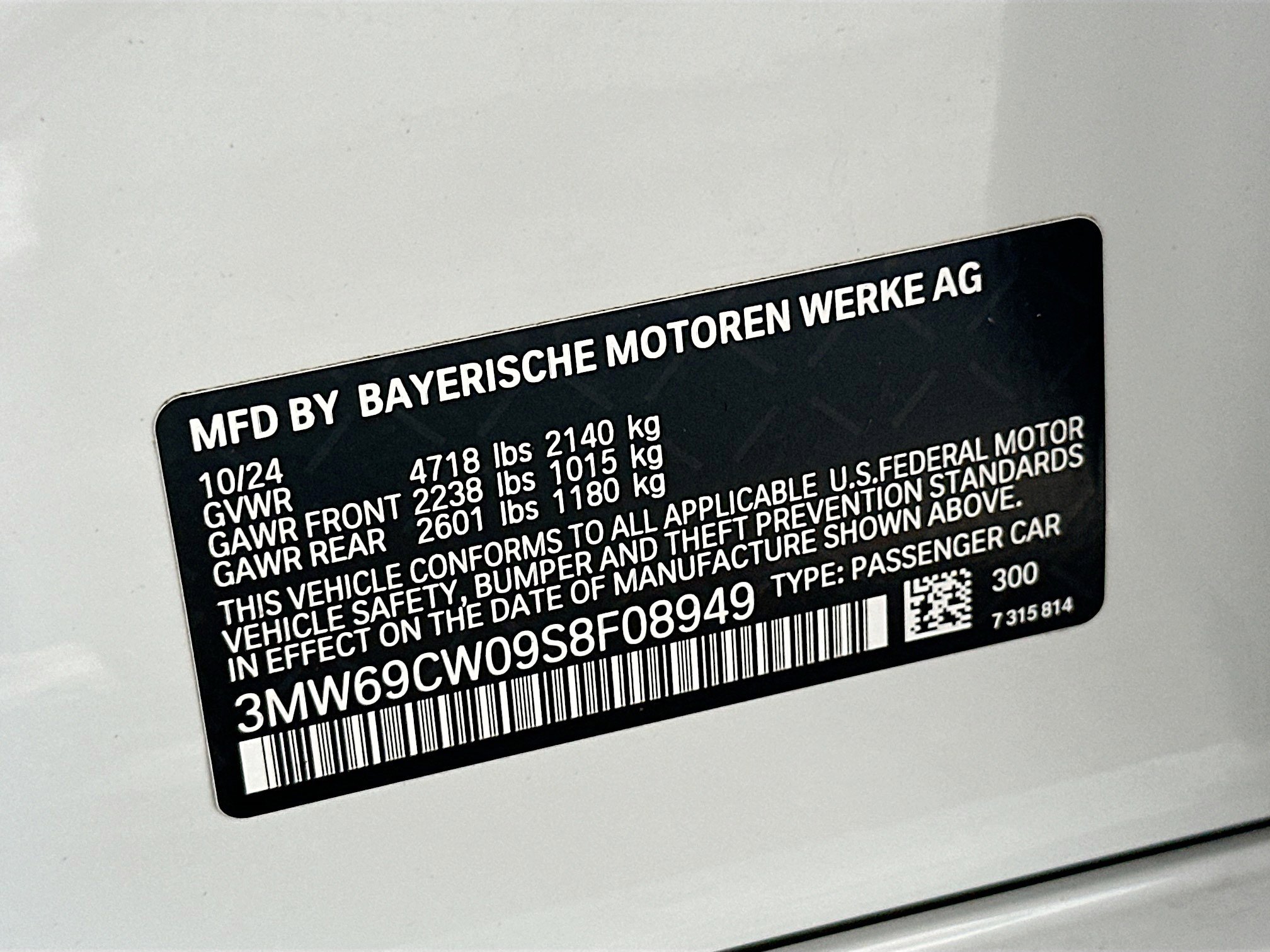 Certified 2025 BMW 330i Sedan w/ M Sport Package image 35