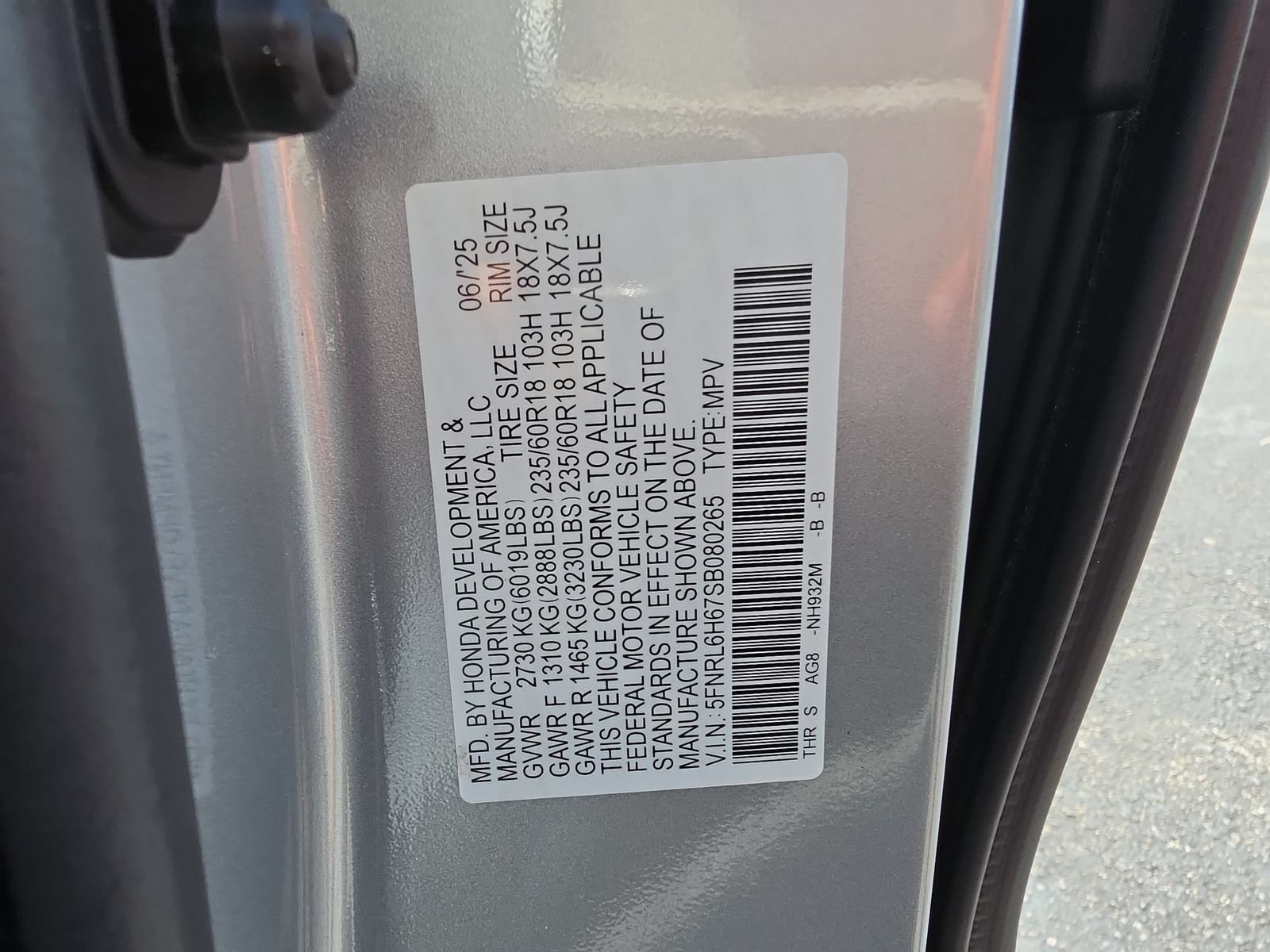 Used 2025 Honda Odyssey EX-L image 30