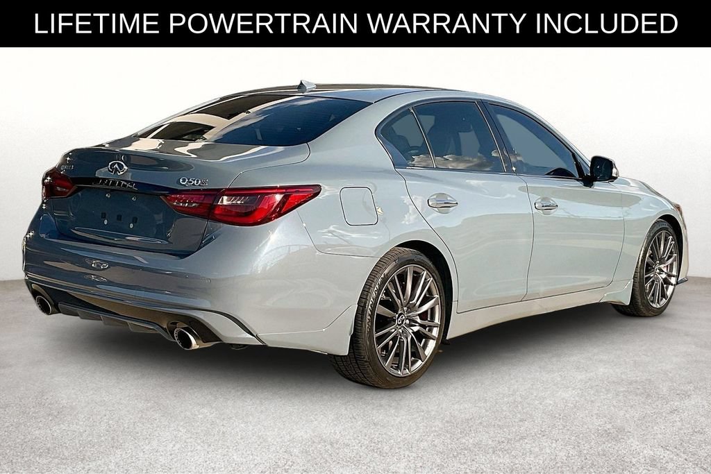 Used 2024 INFINITI Q50 Red Sport 400 RWD image 2