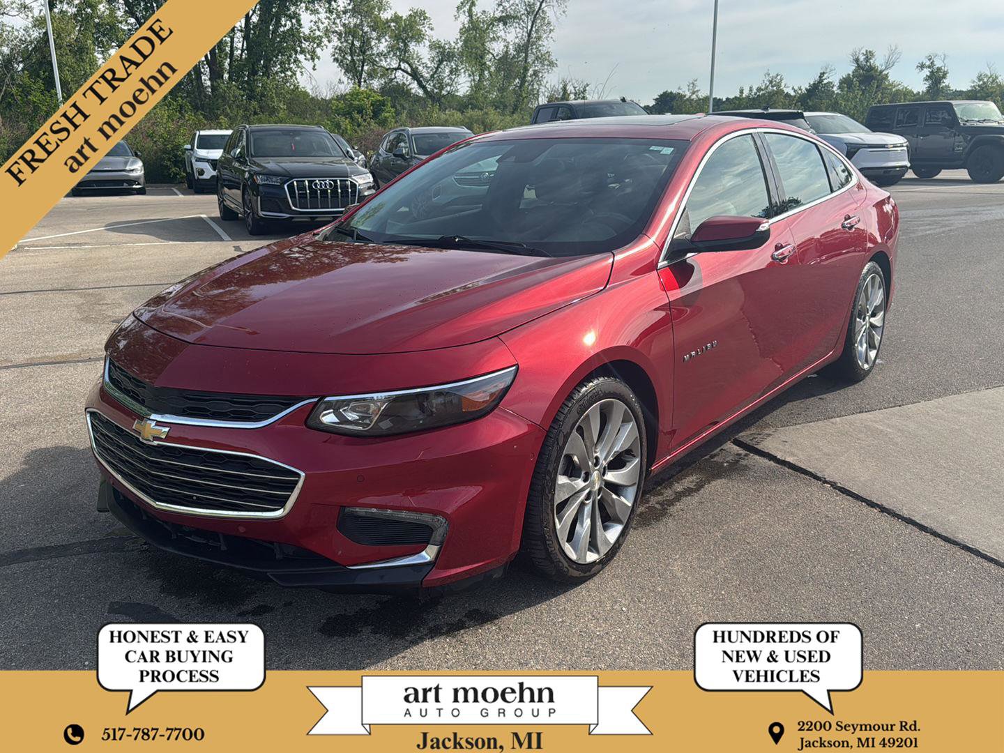 Used 2016 Chevrolet Malibu Premier w/ Driver Confidence Package II FWD image 1