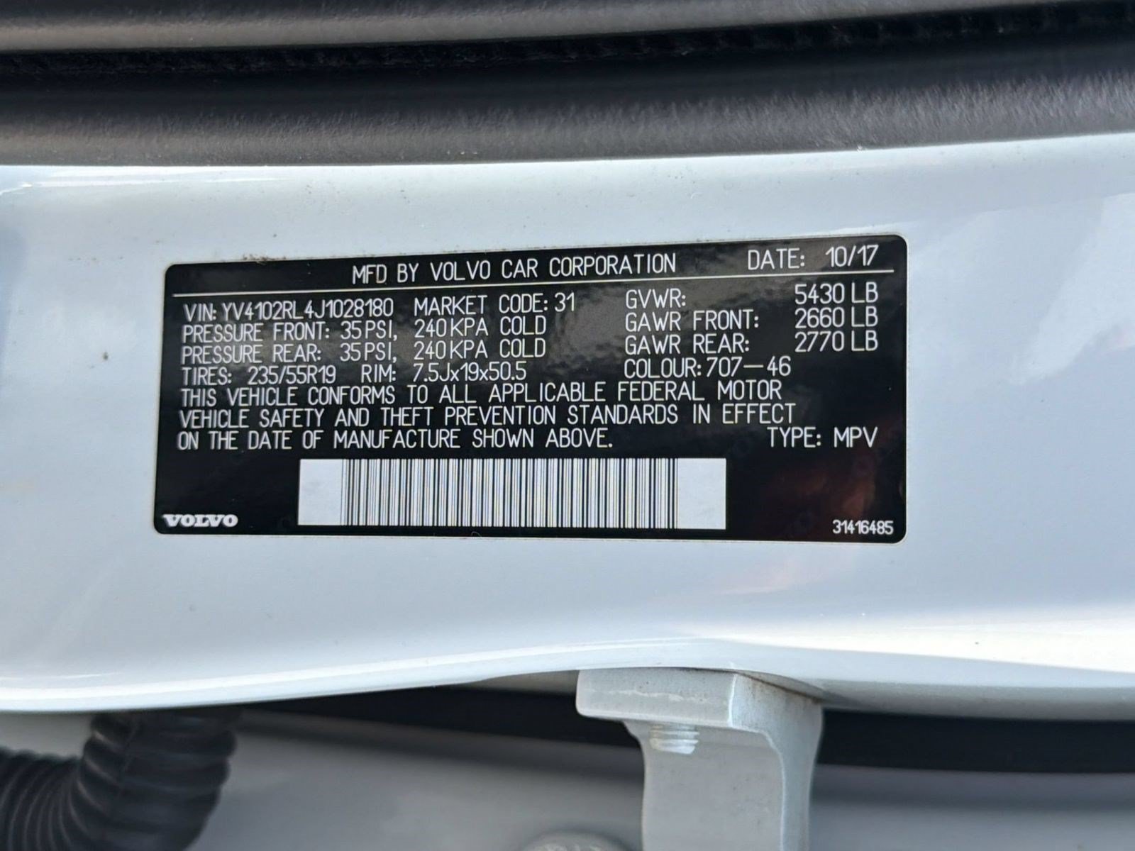 Used 2018 Volvo XC60 T5 Inscription w/ Convenience Package AWD/4WD image 24
