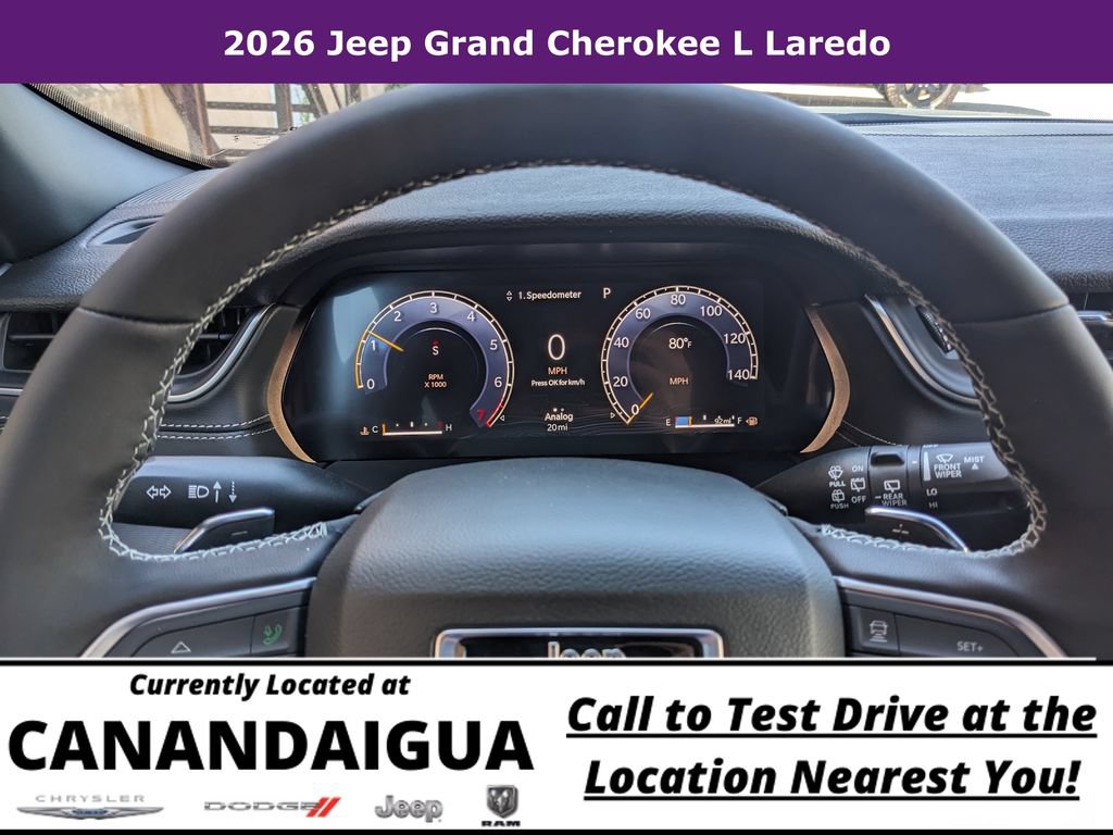 New 2026 Jeep Grand Cherokee L Laredo AWD/4WD image 19