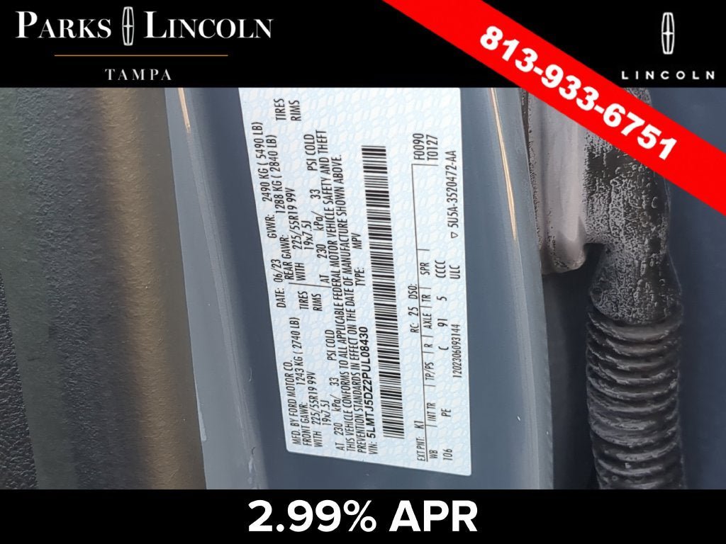 Certified 2023 Lincoln Corsair Grand Touring w/ Equipment Group 302A AWD/4WD image 36