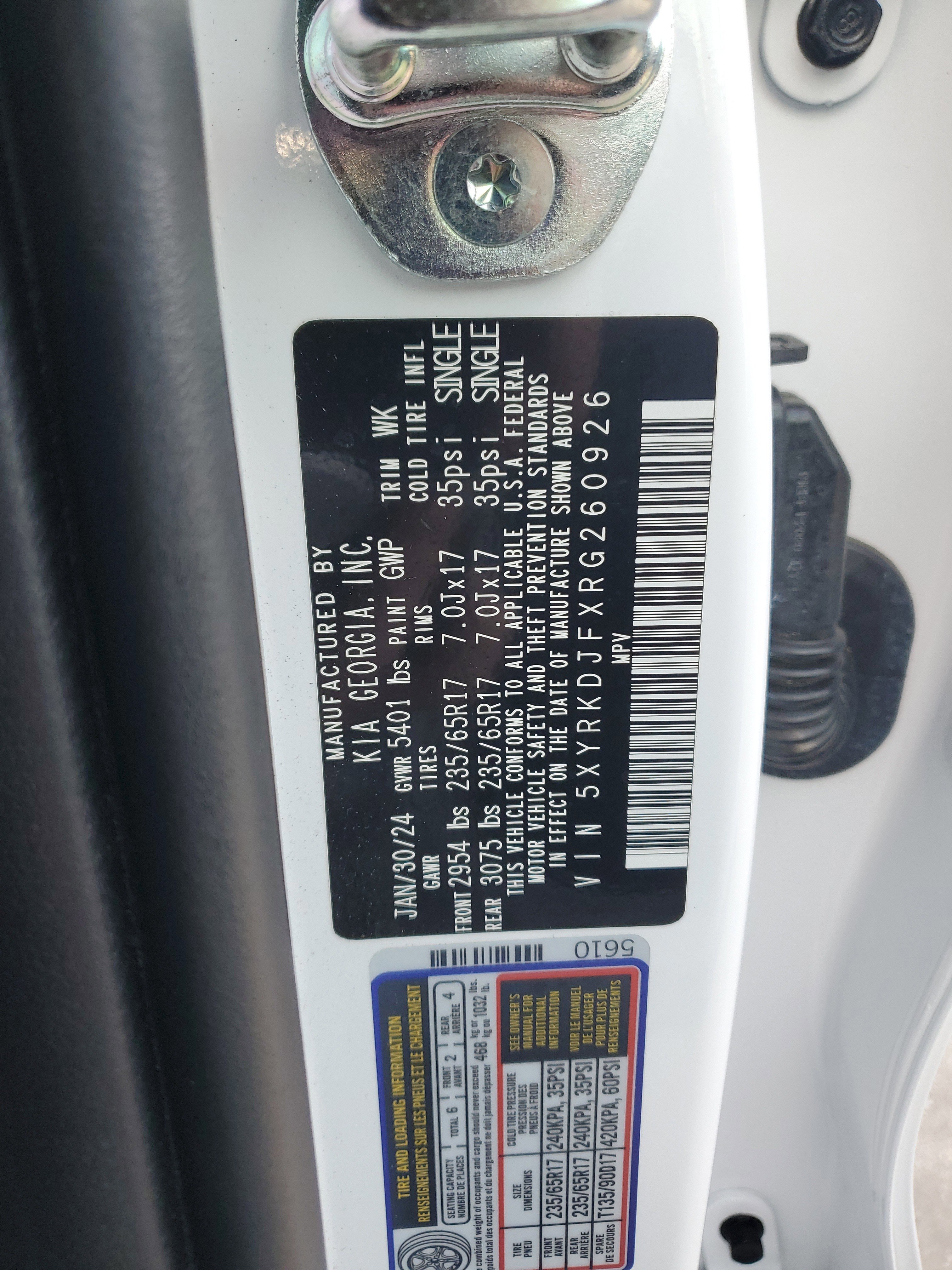 Certified 2024 Kia Sorento SX Prestige image 34