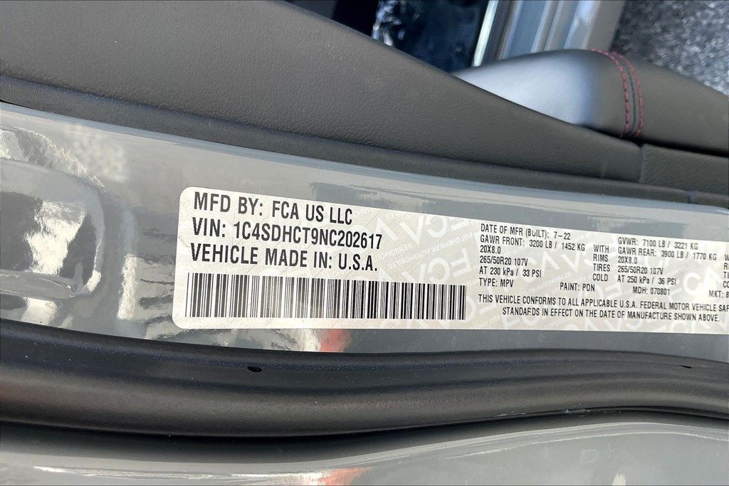 Used 2022 Dodge Durango R/T RWD image 18