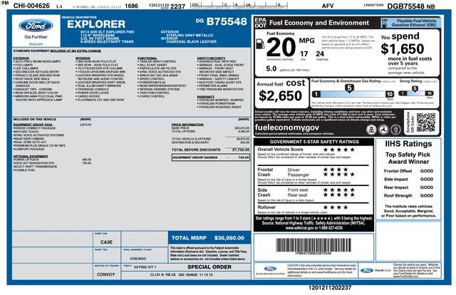 Used 2013 Ford Explorer XLT image 5