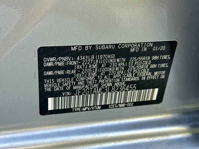 Used 2020 Subaru Crosstrek 2.0i Limited w/ Popular Package #2 AWD/4WD image 34