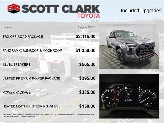 Used 2022 Toyota Tundra Limited w/ TRD Off-Road Package image 8