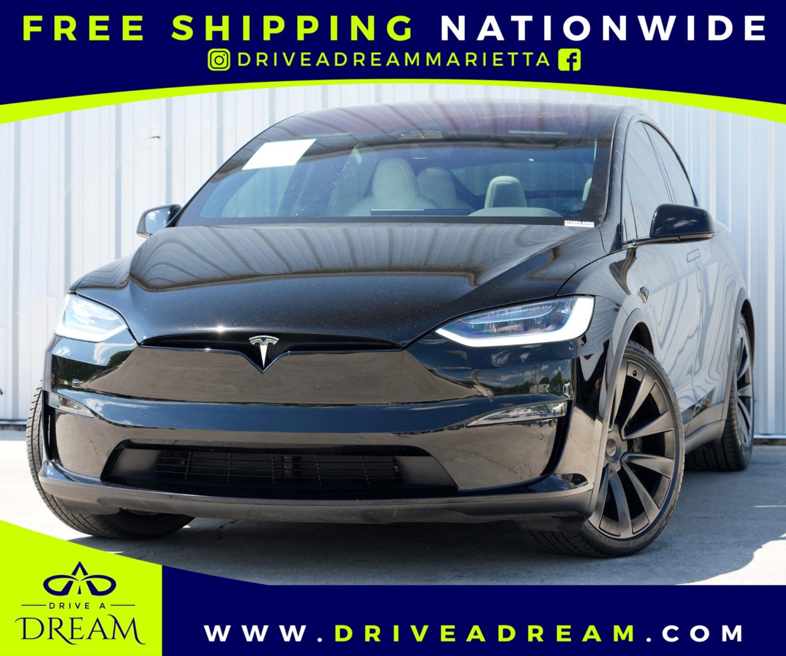 Used 2023 Tesla Model X AWD/4WD image 1