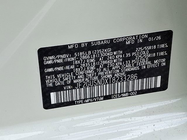 New 2026 Subaru Crosstrek 2.5i Limited image 24