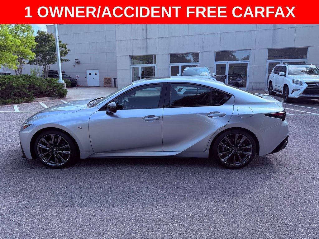 Certified 2025 Lexus IS 350 F Sport w/ Accessory Package 2 RWD image 4