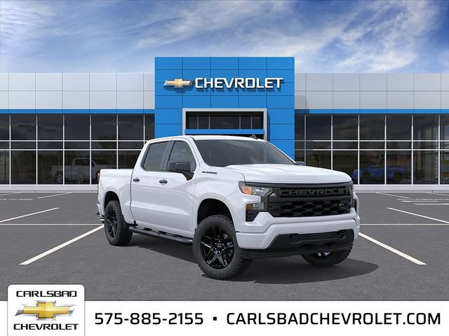 New 2026 Chevrolet Silverado 1500 Custom w/ Turbomax Blackout Package