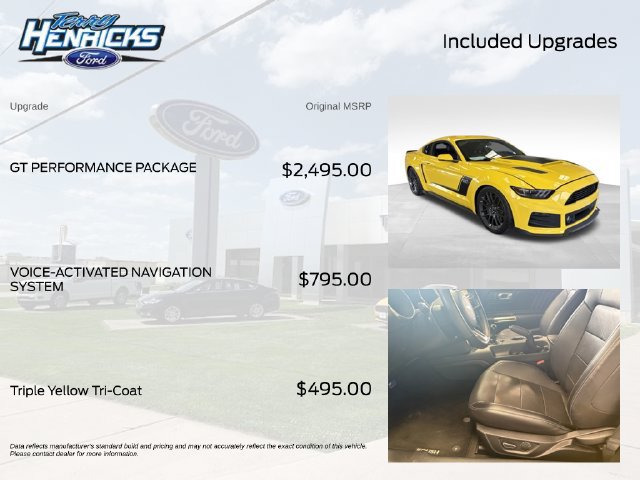 Used 2015 Ford Mustang GT Premium w/ GT Performance Package RWD image 8