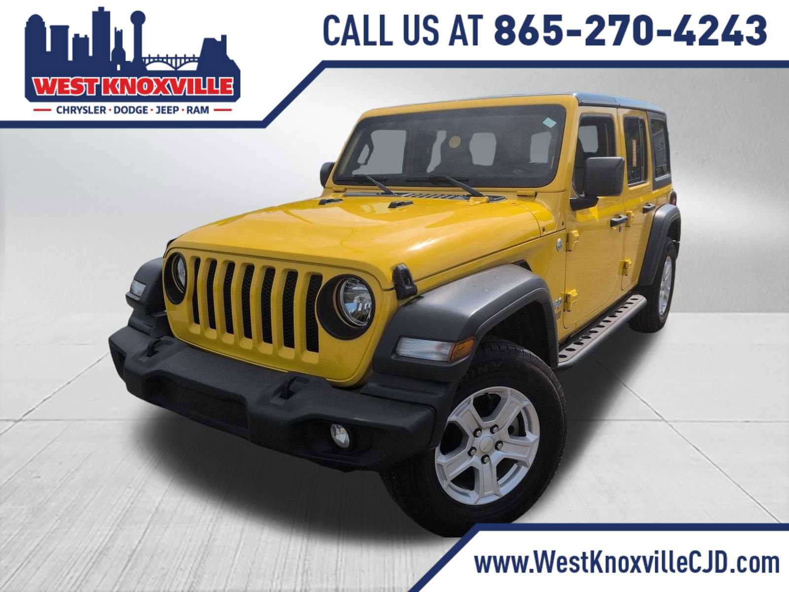 Used 2020 Jeep Wrangler Unlimited Sport S