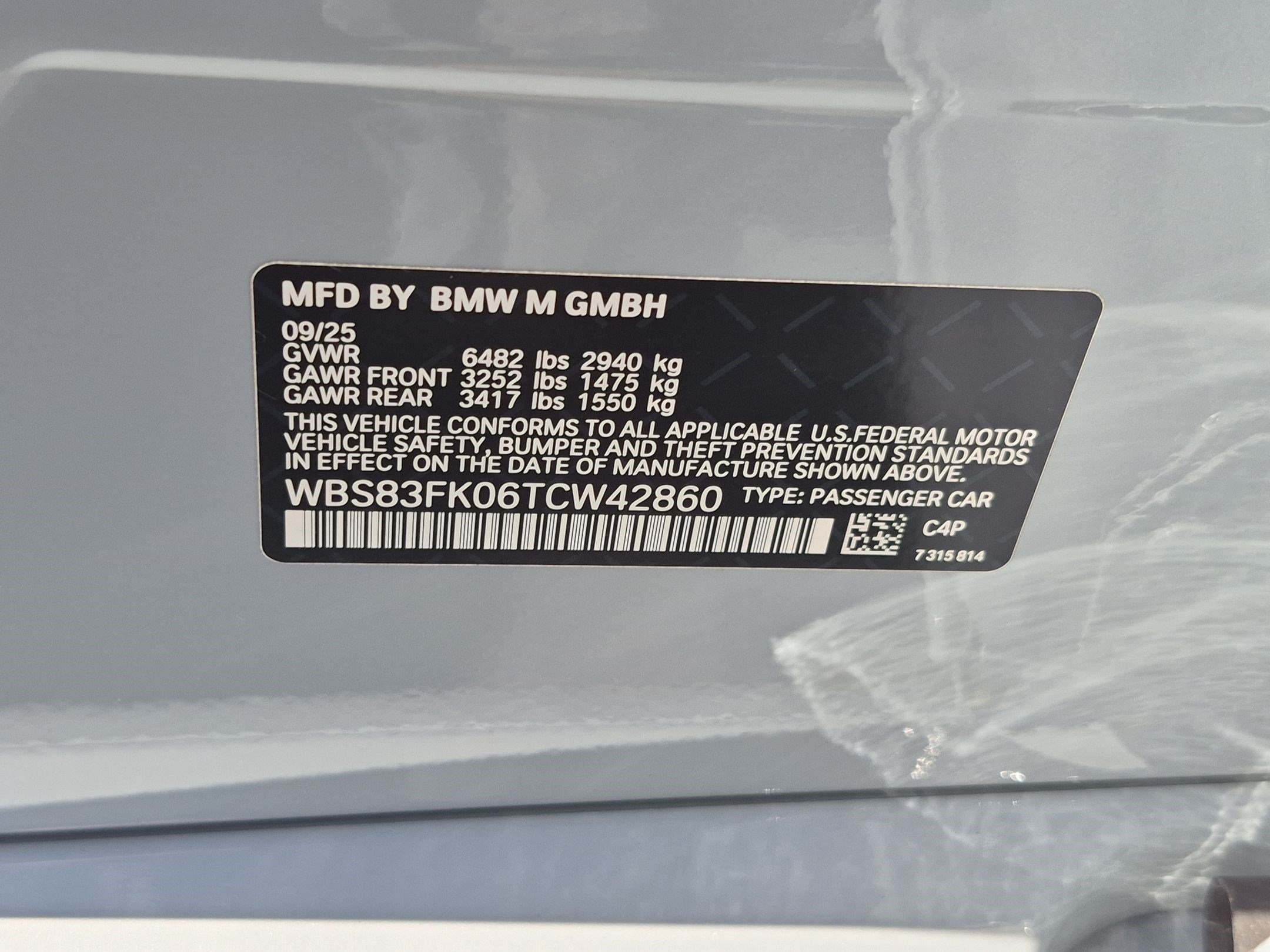Certified 2026 BMW M5 w/ Executive Package AWD/4WD image 36