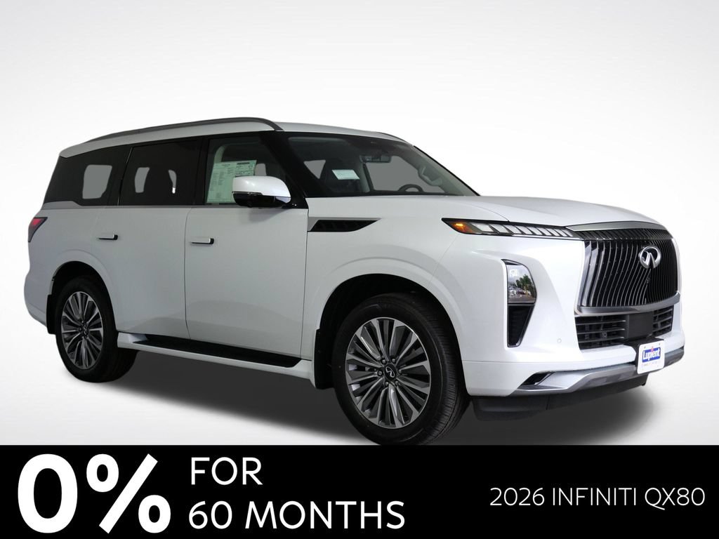 New 2026 INFINITI QX80 Luxe w/ Cargo Package AWD/4WD image 1