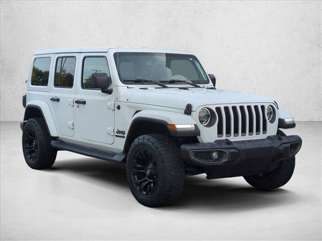 Used 2021 Jeep Wrangler Unlimited Sahara AWD/4WD image 3
