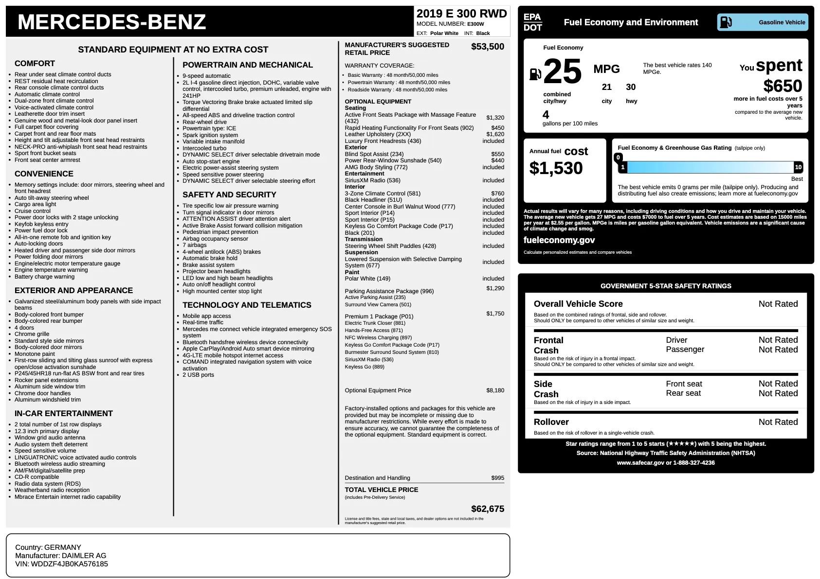 Used 2019 Mercedes-Benz E 300 image 31