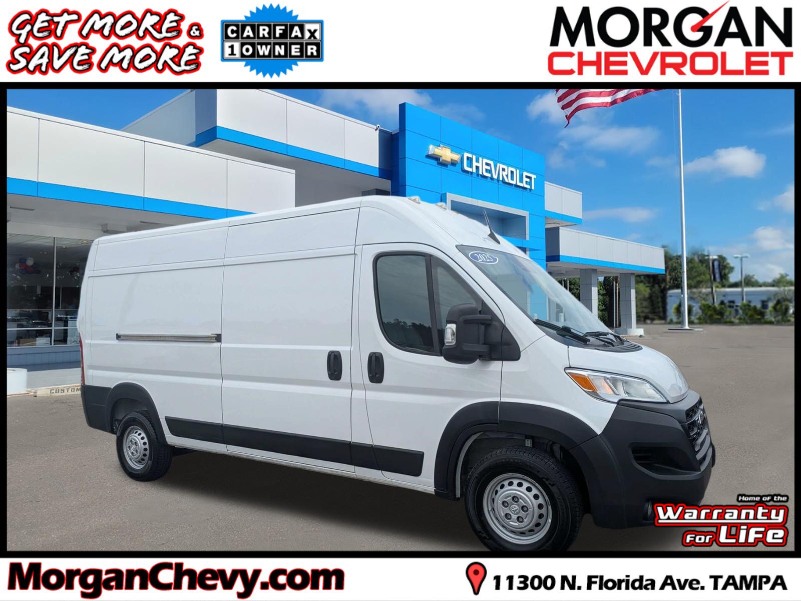 Used 2025 RAM ProMaster 2500 w/ Convenience Group FWD image 1