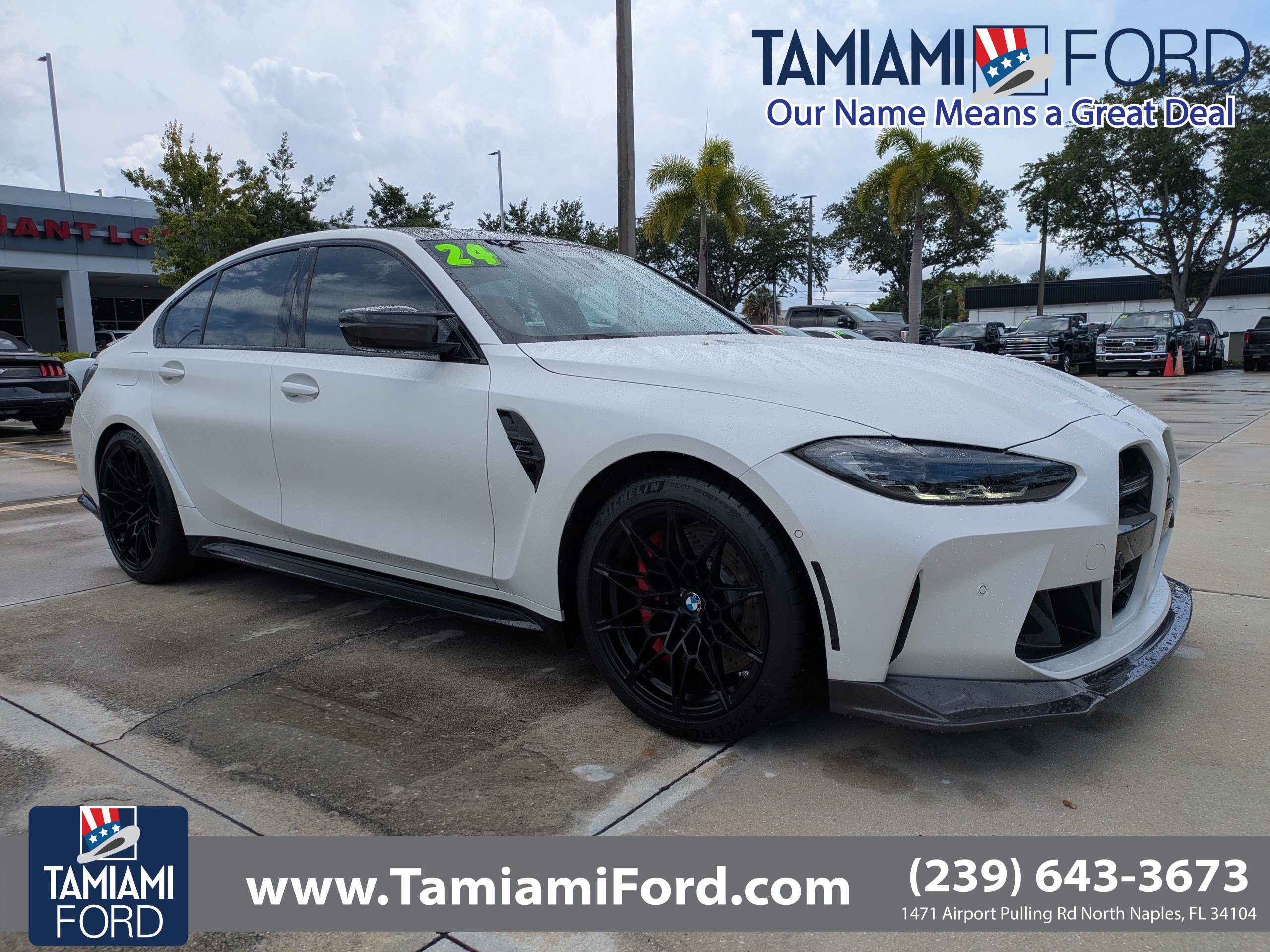 Used 2024 BMW M3 Competition AWD/4WD image 1