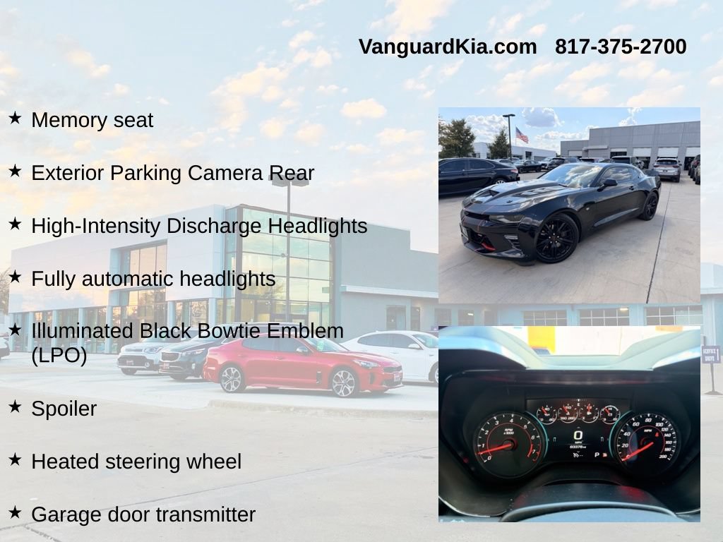 Used 2018 Chevrolet Camaro SS RWD image 12