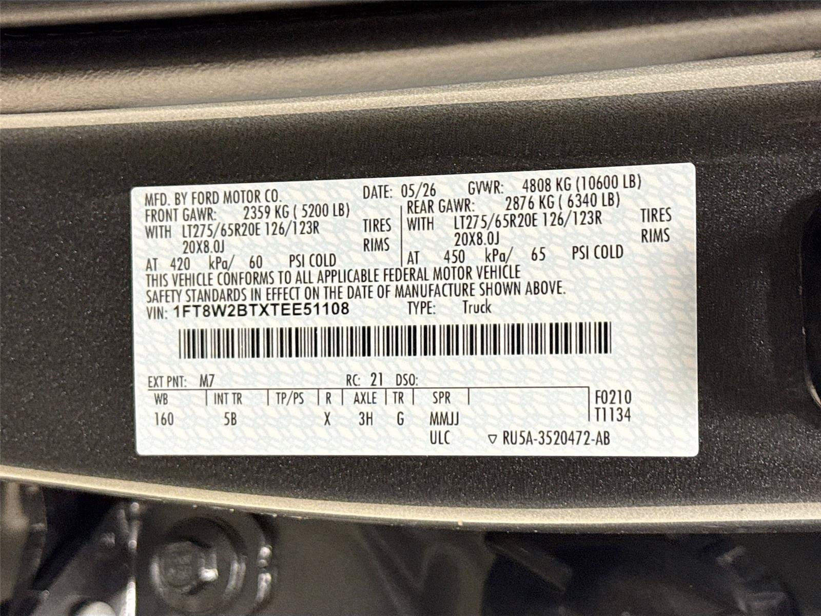 New 2026 Ford F250 Lariat w/ Black Appearance Package AWD/4WD image 32