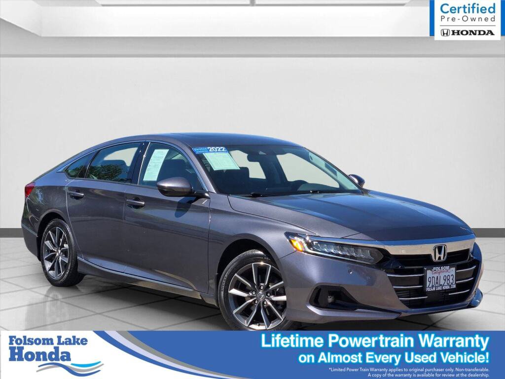 Certified 2022 Honda Accord EX-L