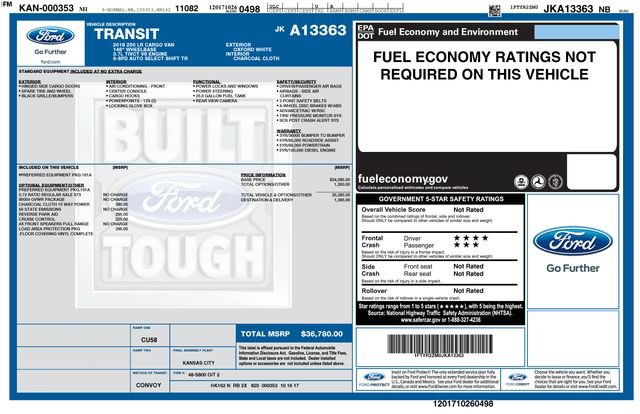 Used 2018 Ford Transit 250 148 Low Roof RWD image 35