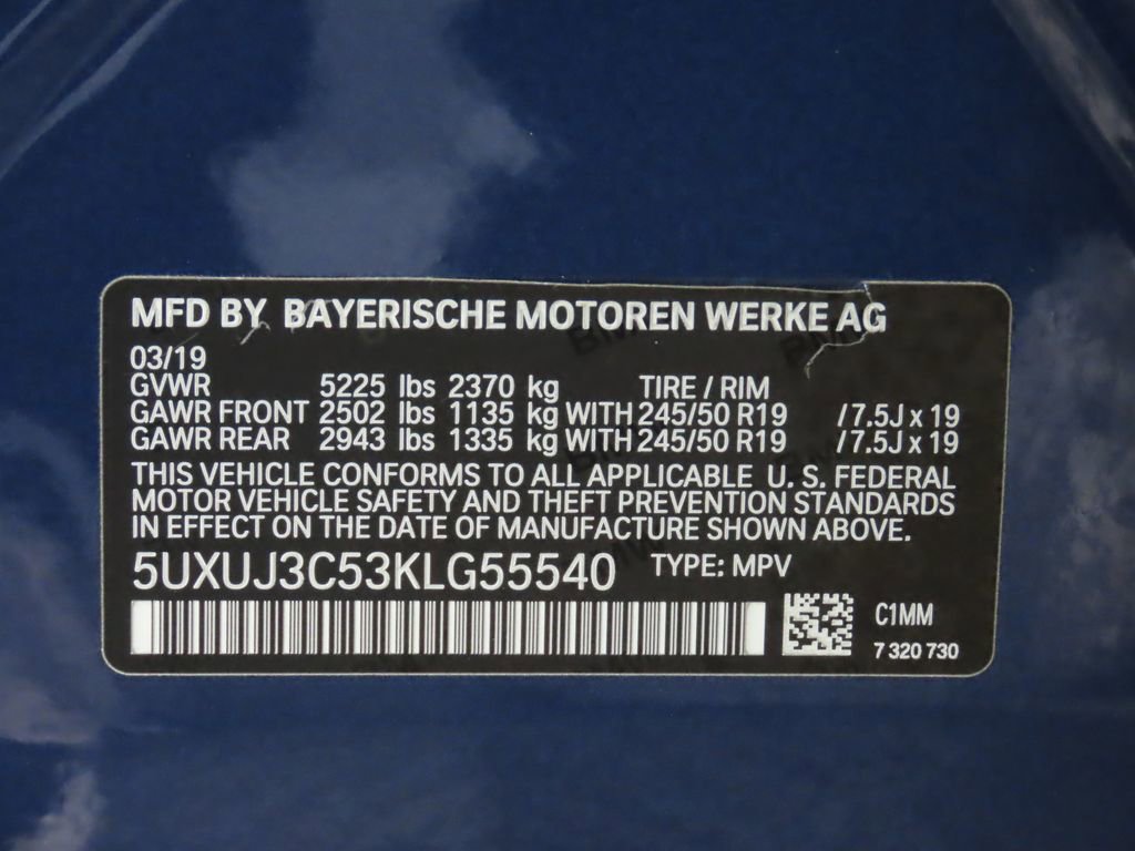 Used 2019 BMW X4 xDrive30i w/ Convenience Package image 36