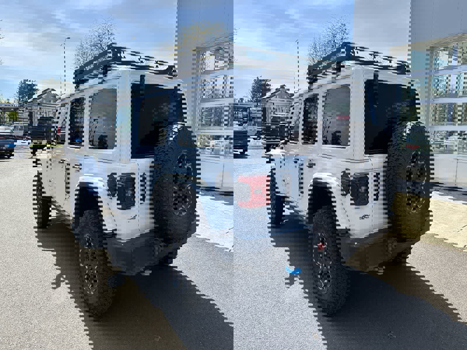 Certified 2023 Jeep Wrangler Unlimited Rubicon 4xe w/ Steel Bumper Group image 3