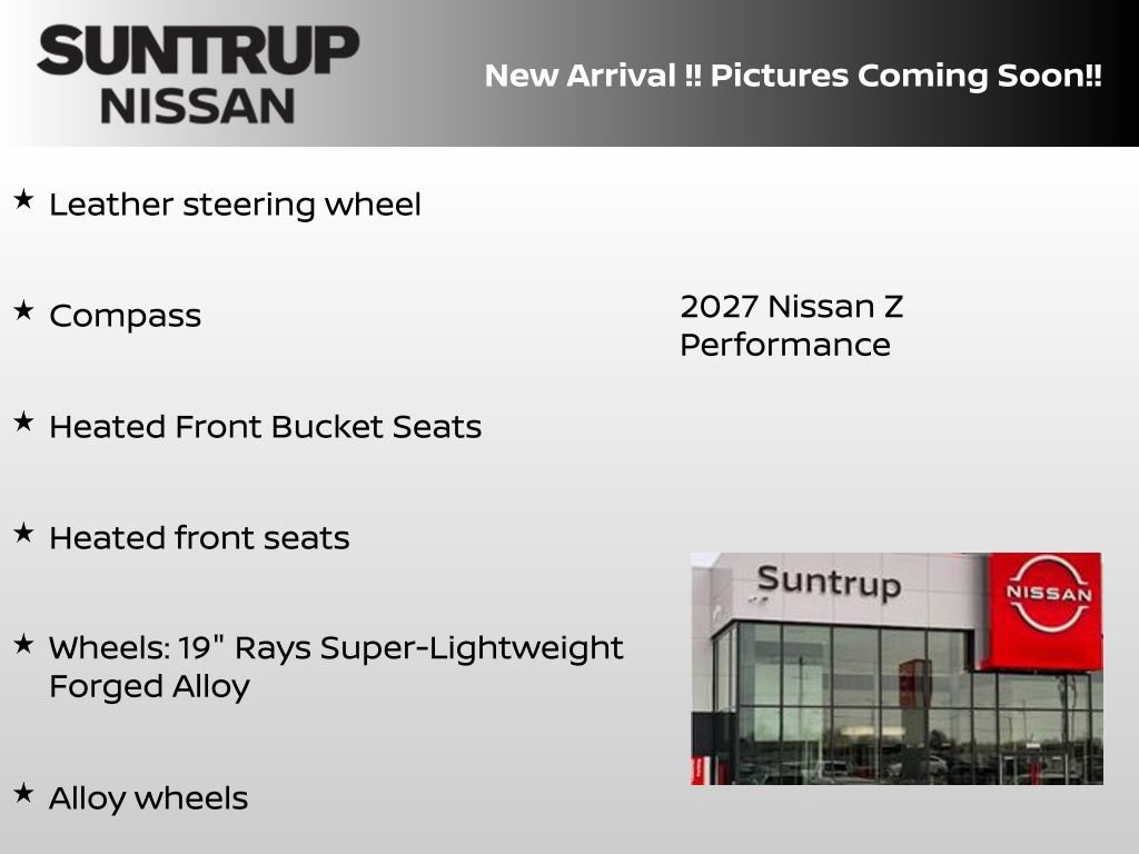 New 2027 Nissan Z Performance RWD image 7