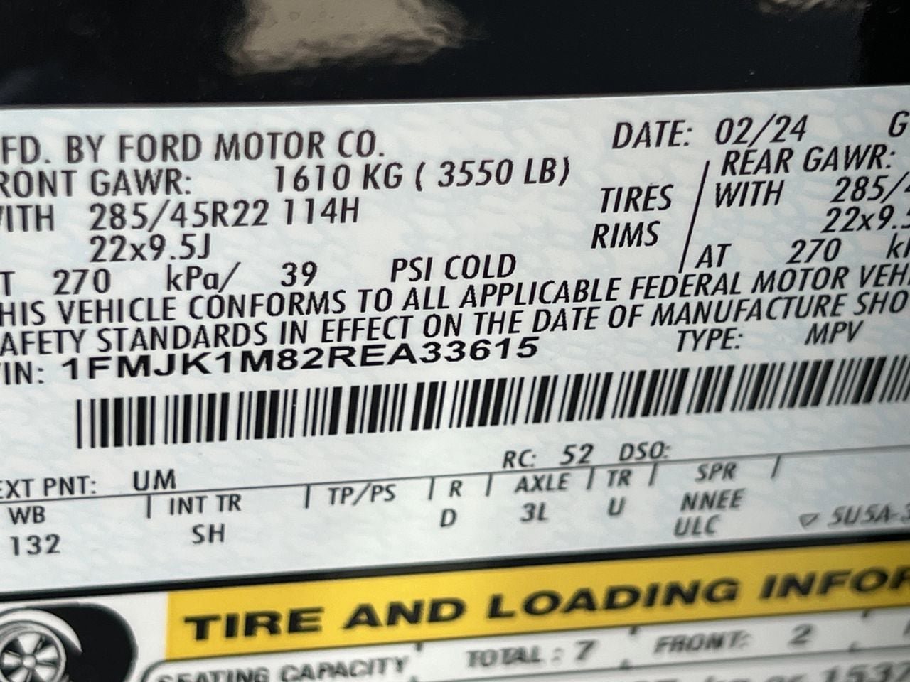 Used 2024 Ford Expedition Max Platinum AWD/4WD image 16