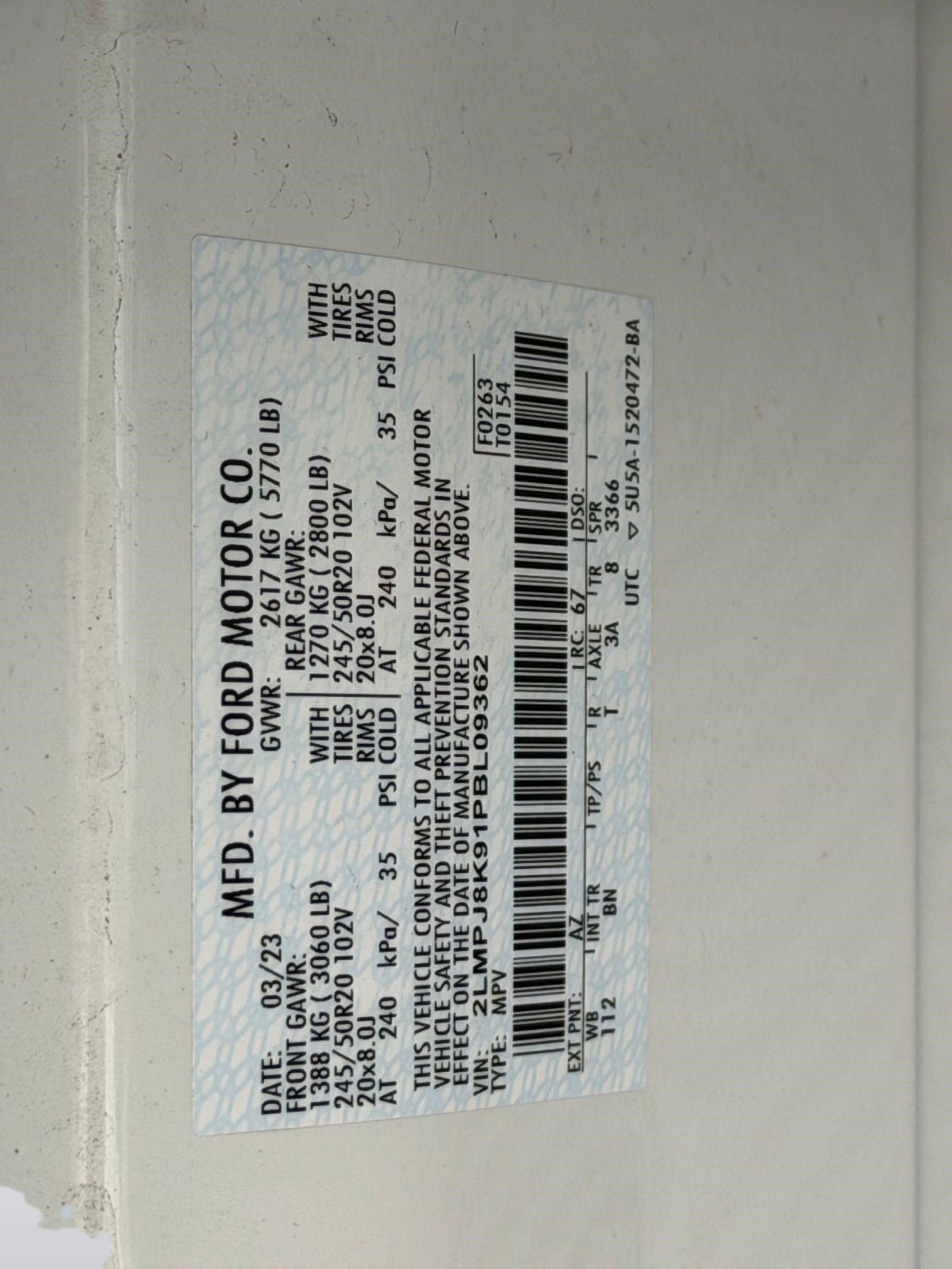 Used 2023 Lincoln Nautilus Reserve w/ Luxury Package image 20