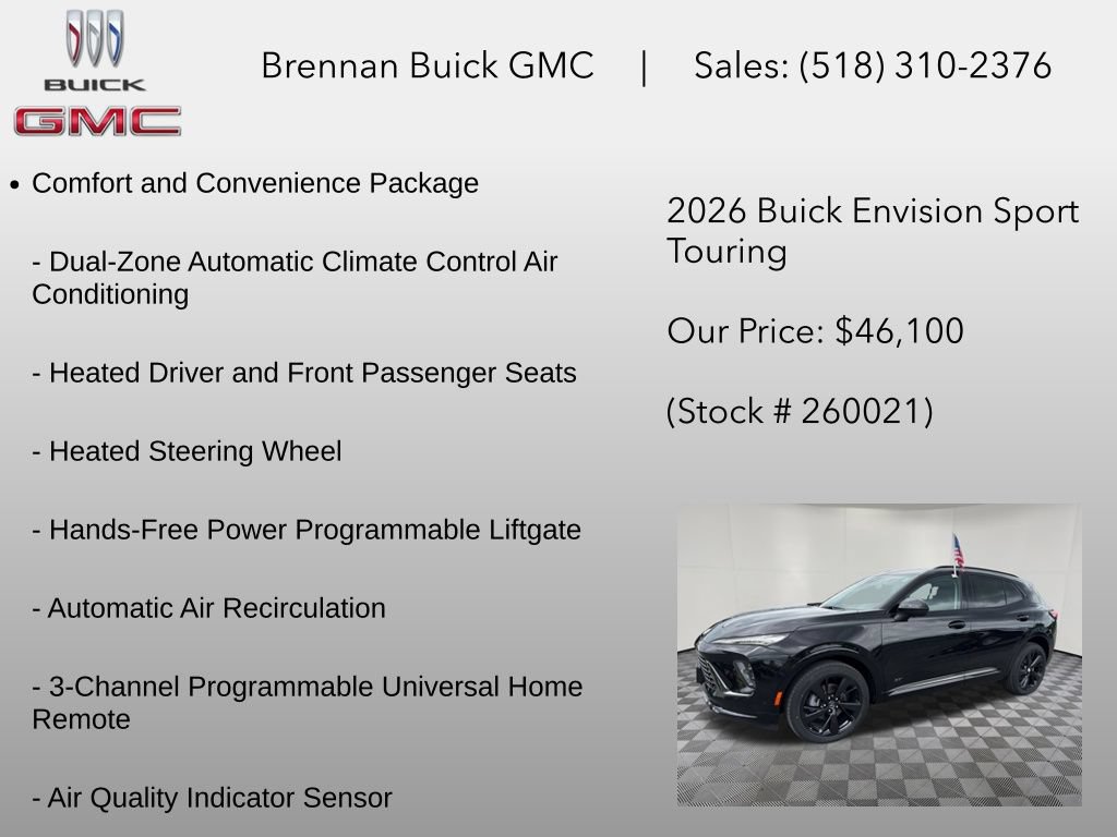 New 2026 Buick Envision Sport Touring AWD/4WD image 6
