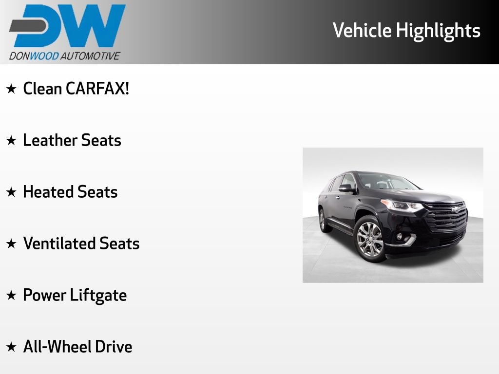 Used 2019 Chevrolet Traverse Premier w/ LPO, Blackout Package AWD/4WD image 6