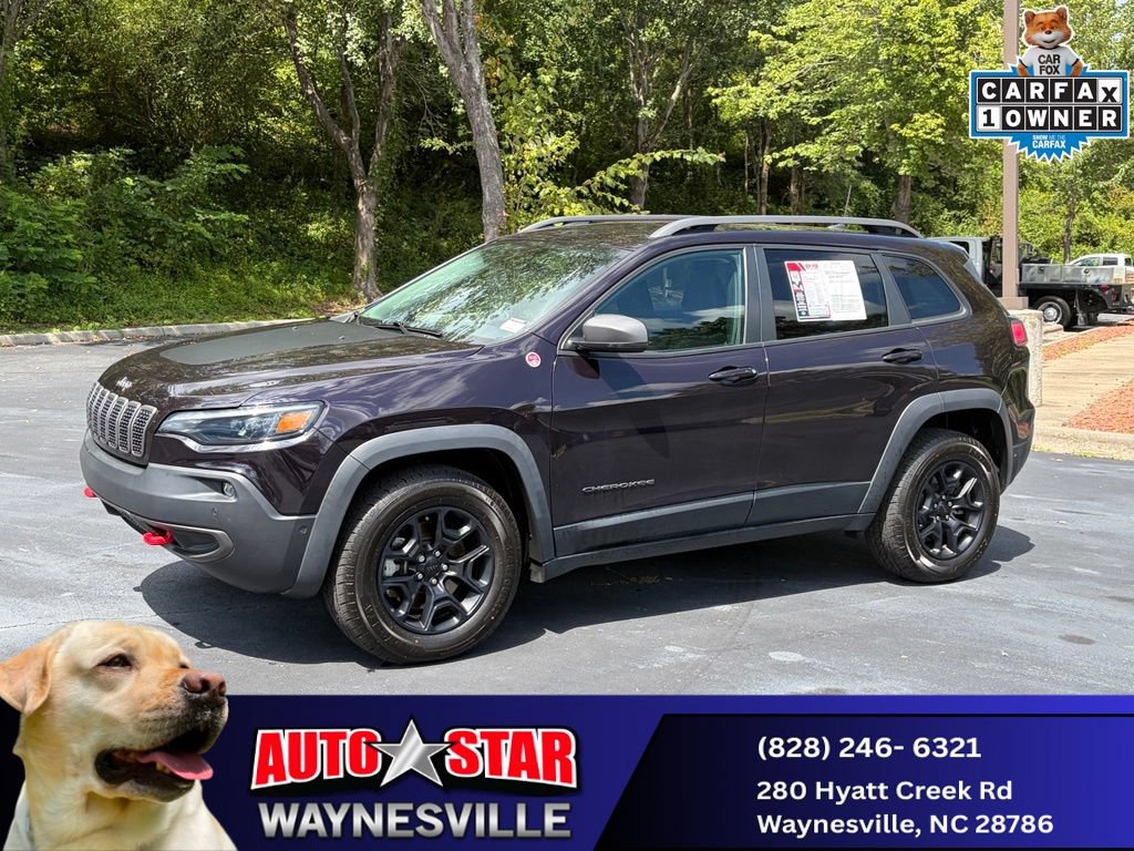 Used 2021 Jeep Cherokee Trailhawk w/ Technology Group AWD/4WD image 7