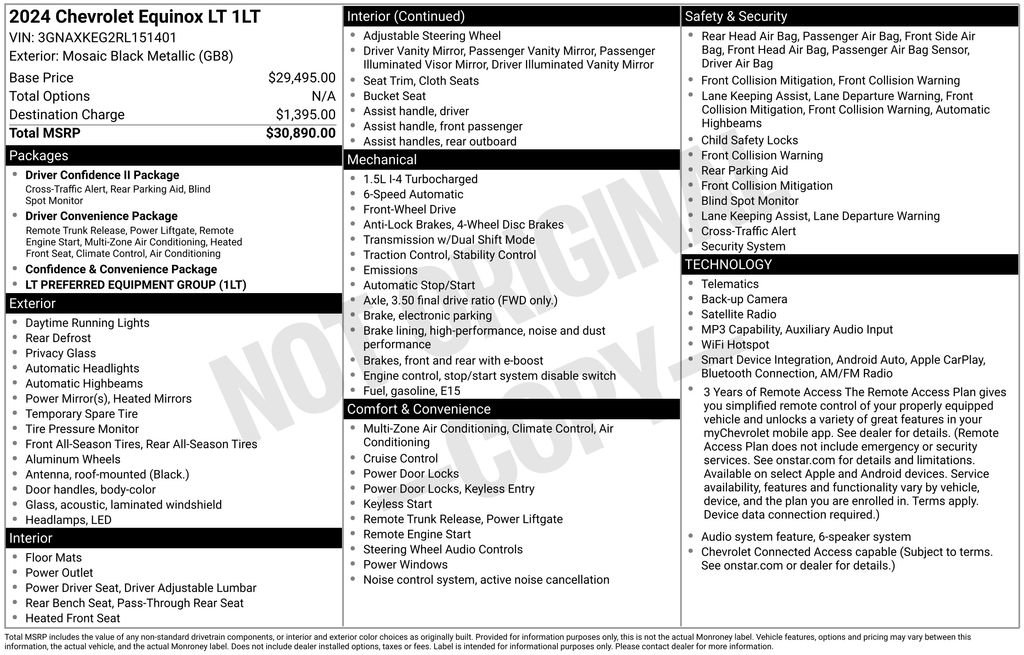 Certified 2024 Chevrolet Equinox LT image 6
