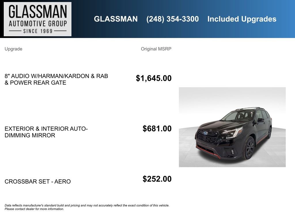 Certified 2023 Subaru Forester Sport image 6