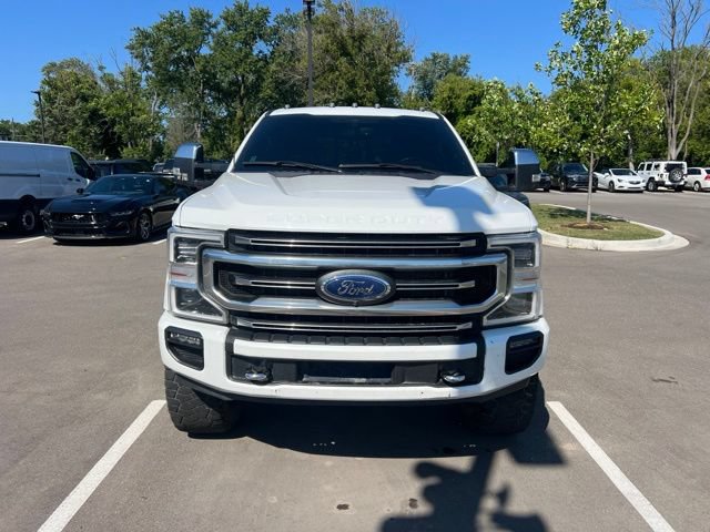 Used 2022 Ford F350 Platinum w/ Snow Plow Prep Package AWD/4WD image 2