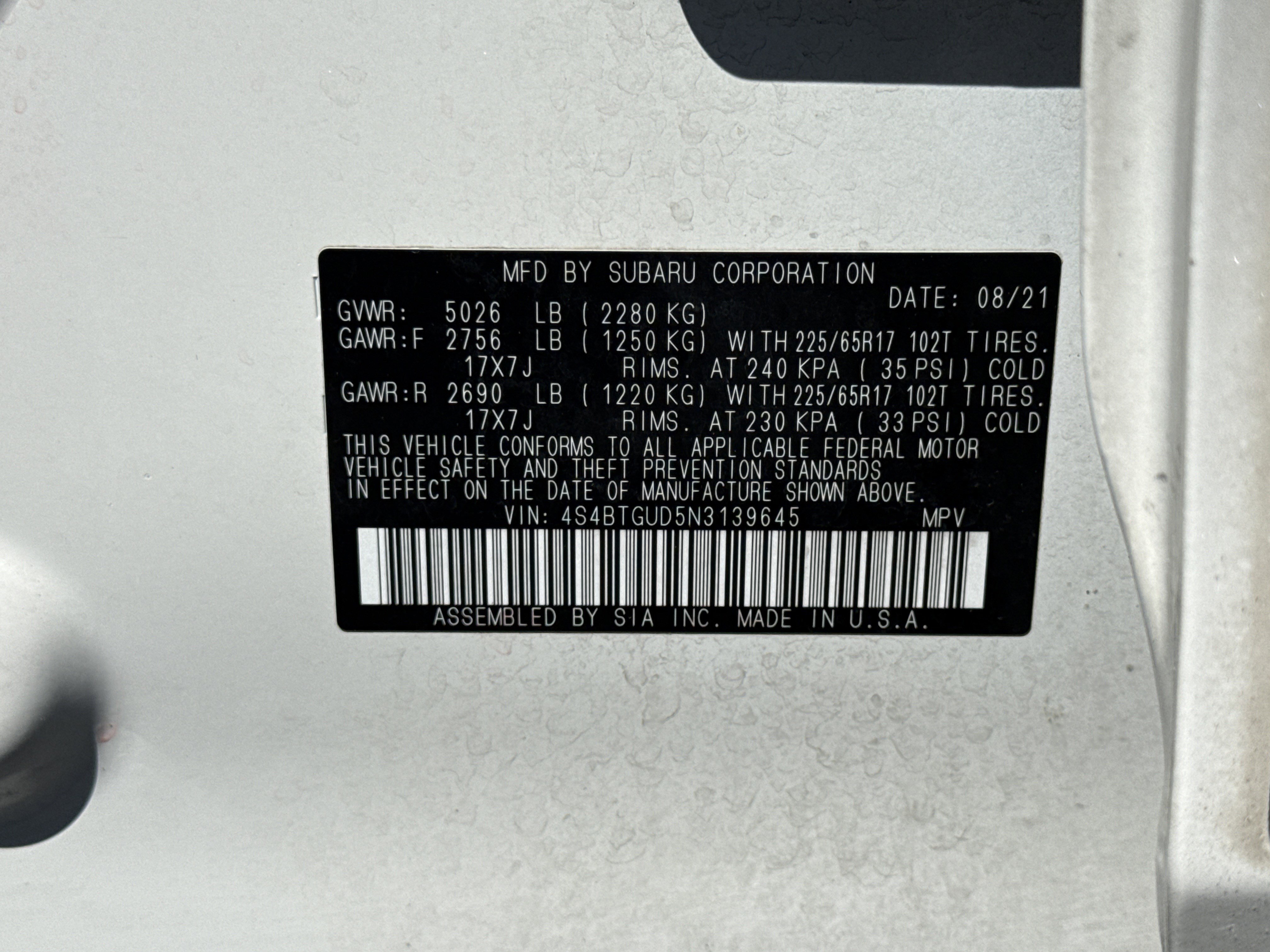 Used 2022 Subaru Outback Wilderness AWD/4WD image 25