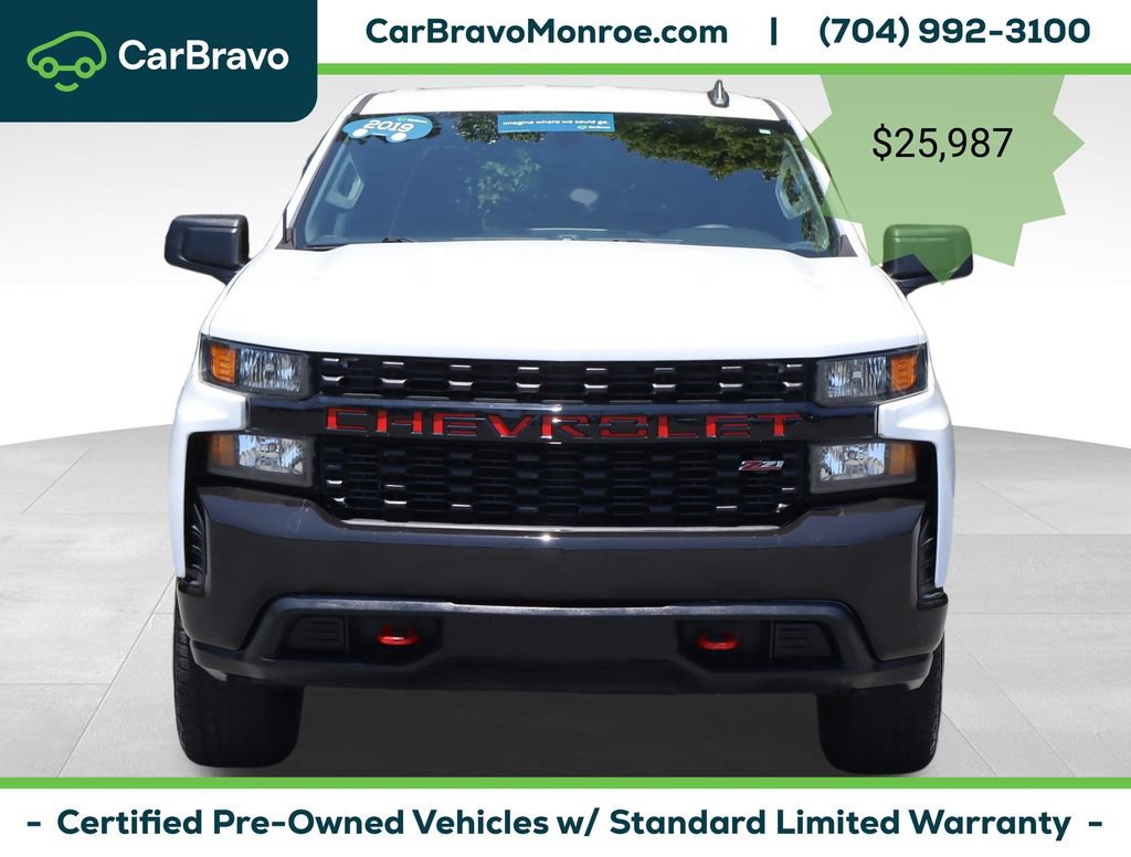Certified 2019 Chevrolet Silverado 1500 Custom Trail Boss w/ Custom Convenience Package AWD/4WD image 10