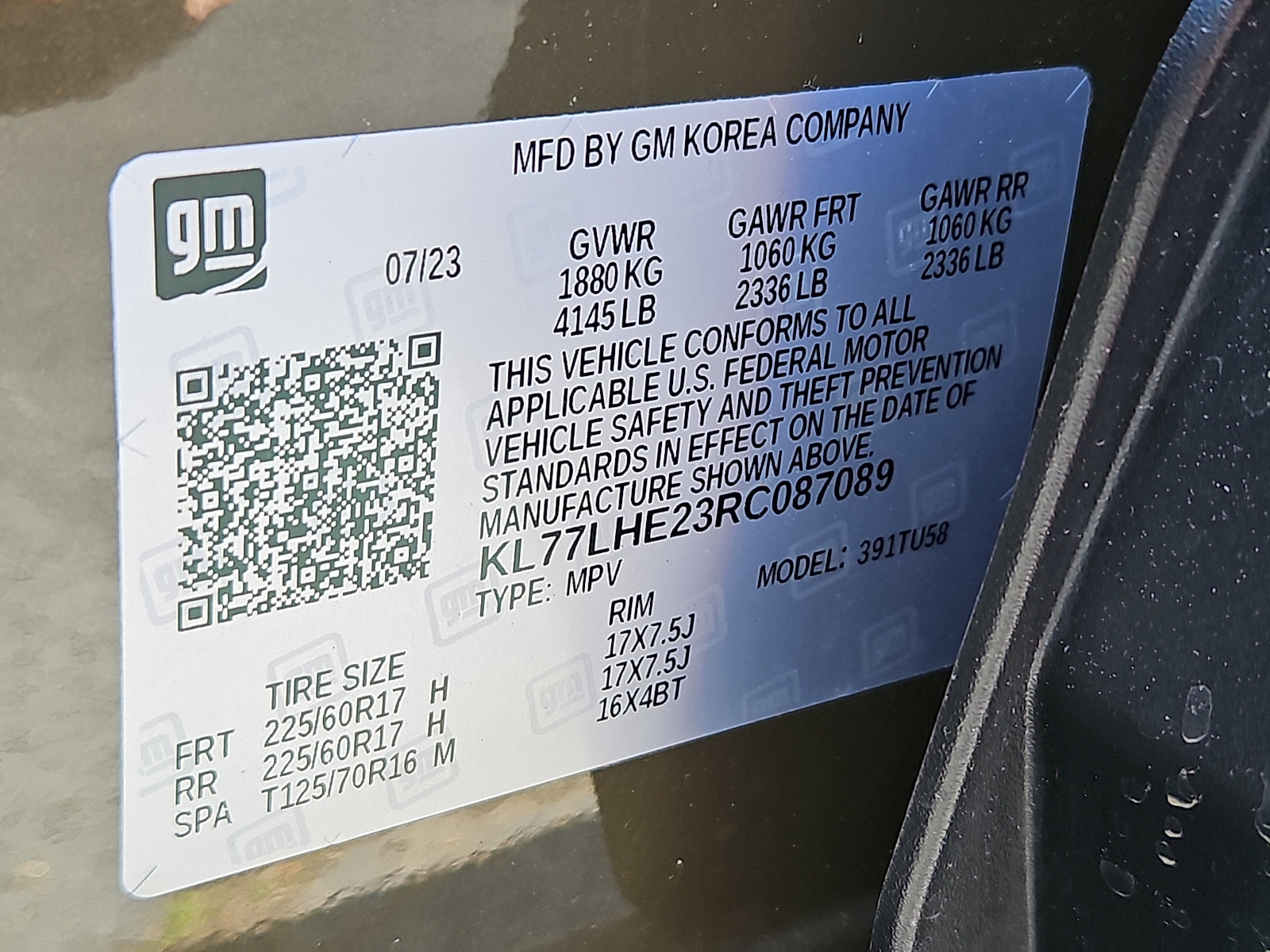 Certified 2024 Chevrolet Trax LT w/ Driver Confidence Package FWD image 26