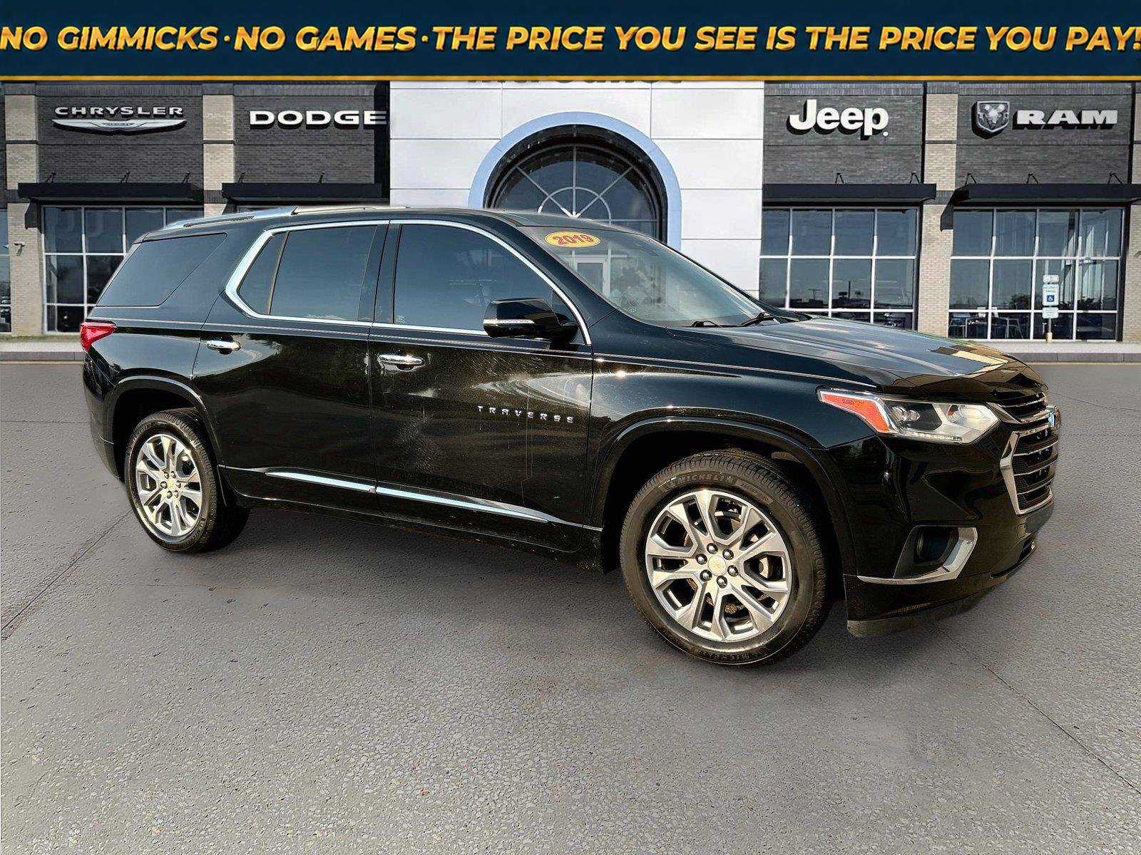 Used 2019 Chevrolet Traverse Premier w/ Driver Confidence II Package