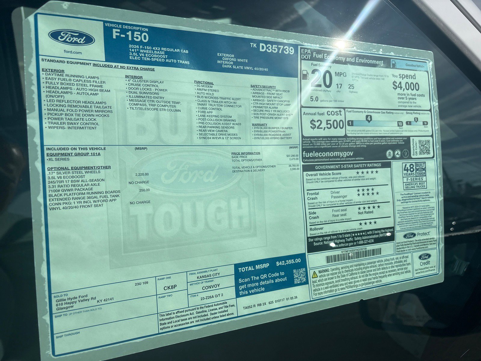 New 2026 Ford F150 XL RWD image 10