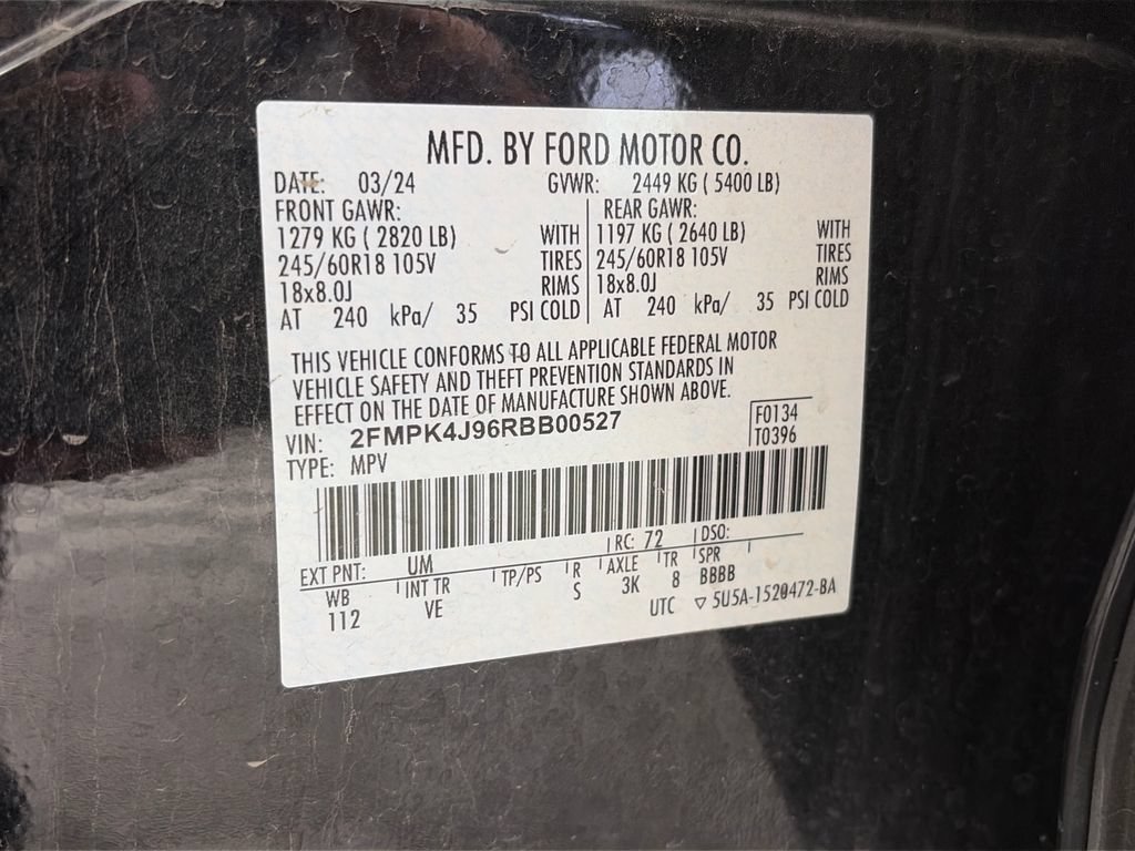 Used 2024 Ford Edge SEL AWD/4WD image 9