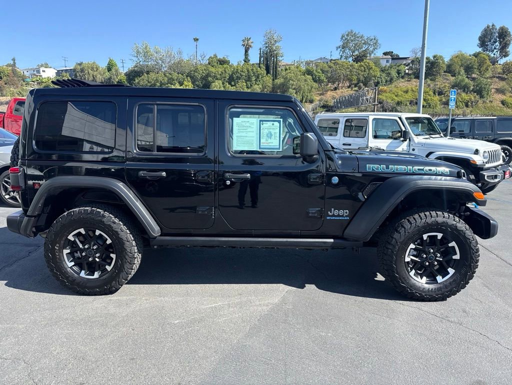 Certified 2025 Jeep Wrangler Unlimited Rubicon 4xe w/ Safety Group AWD/4WD image 10