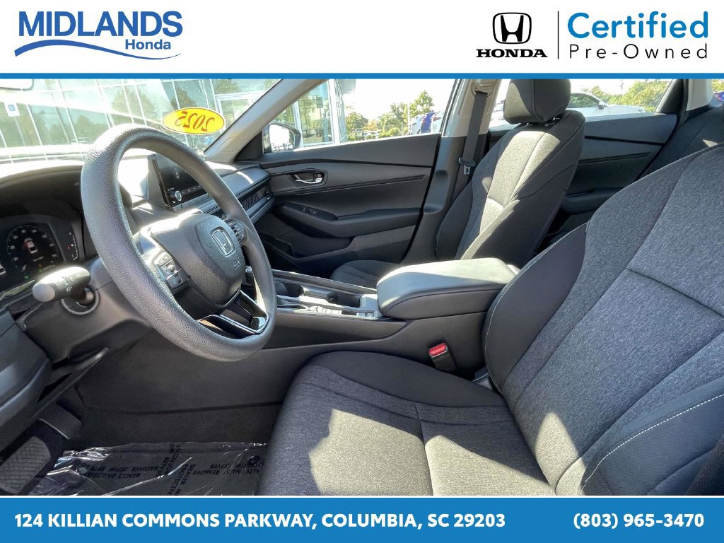 Certified 2025 Honda Accord LX image 13