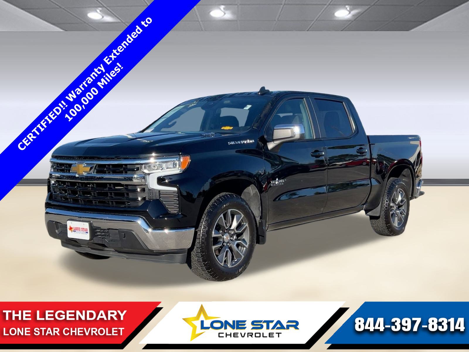 Certified 2025 Chevrolet Silverado 1500 LT w/ Texas Edition Plus